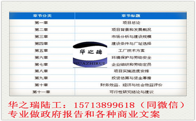 【南平做项目建议书